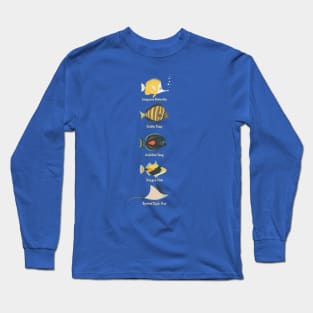 Hawaiian reef fish Long Sleeve T-Shirt